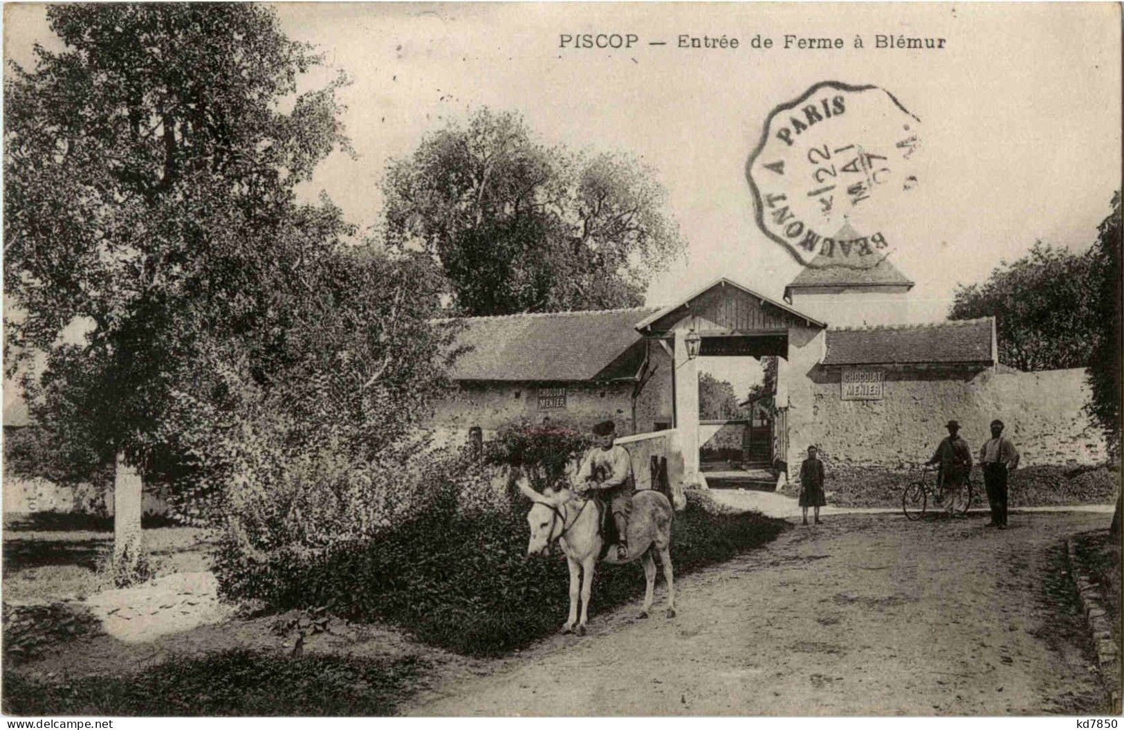 Piscop - Entree De Ferme A Blemur - Pontcelles