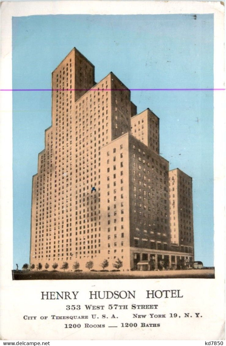 New York - Henry Hudson Hotel - Autres & Non Classés