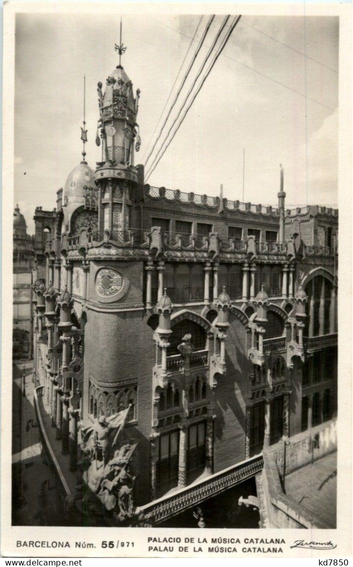 Barcelona - Placio De La Musica Catalana - Barcelona