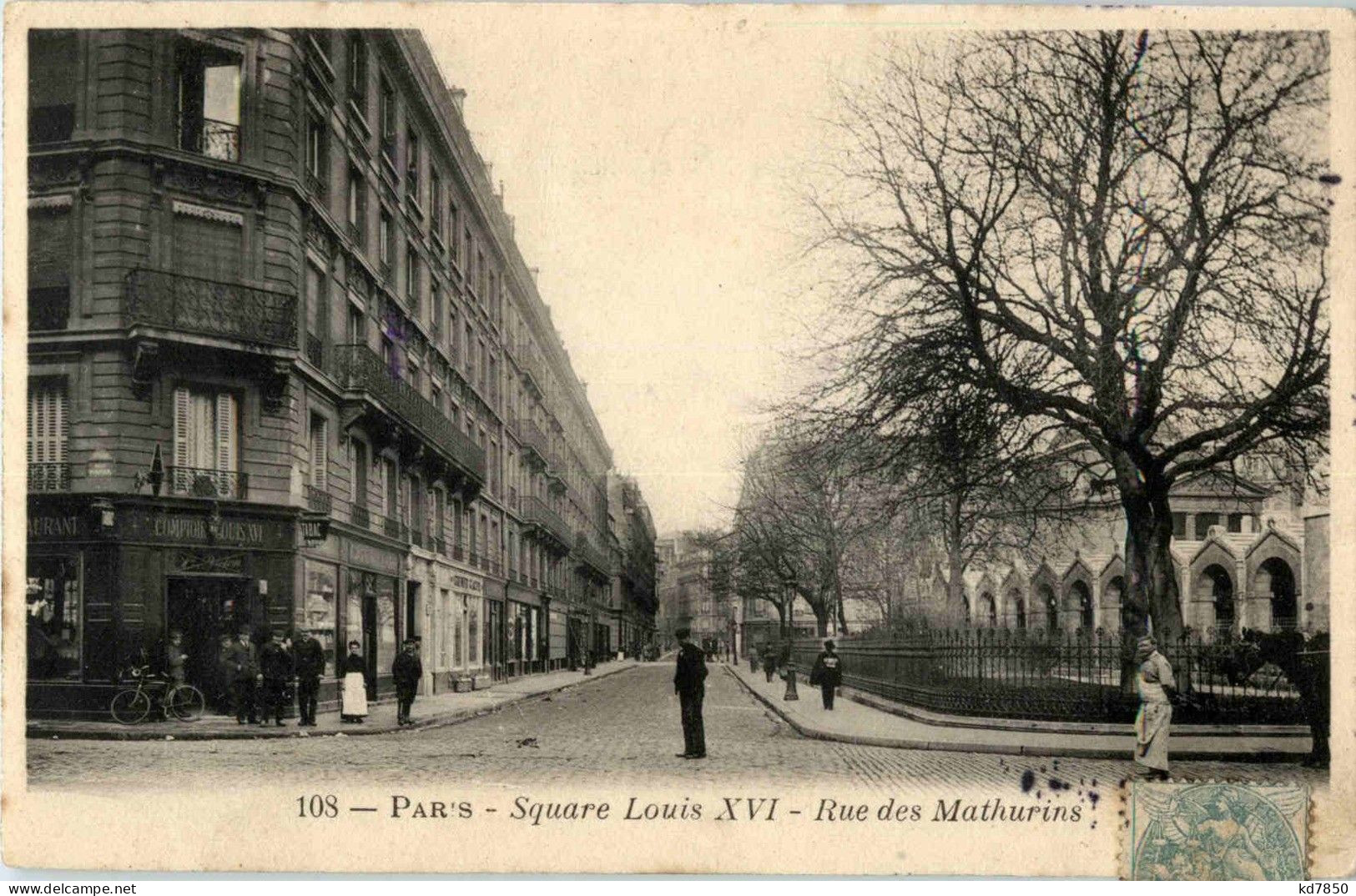 Paris - Square Louis Passy - District 16