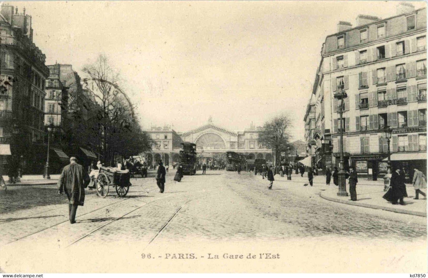 Paris - Gare De De L Est - Métro Parisien, Gares