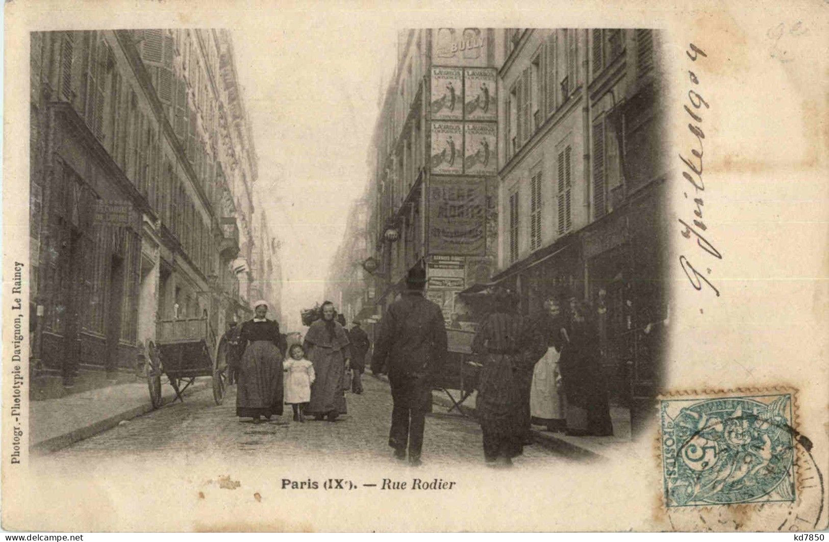 Paris - Rue Rodier - Distrito: 09