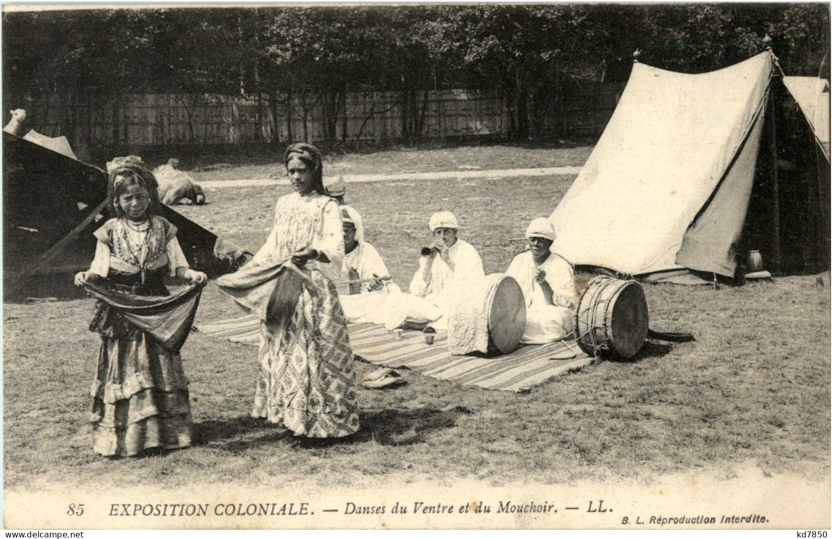 Paris - Exposition Coloniale - Tentoonstellingen