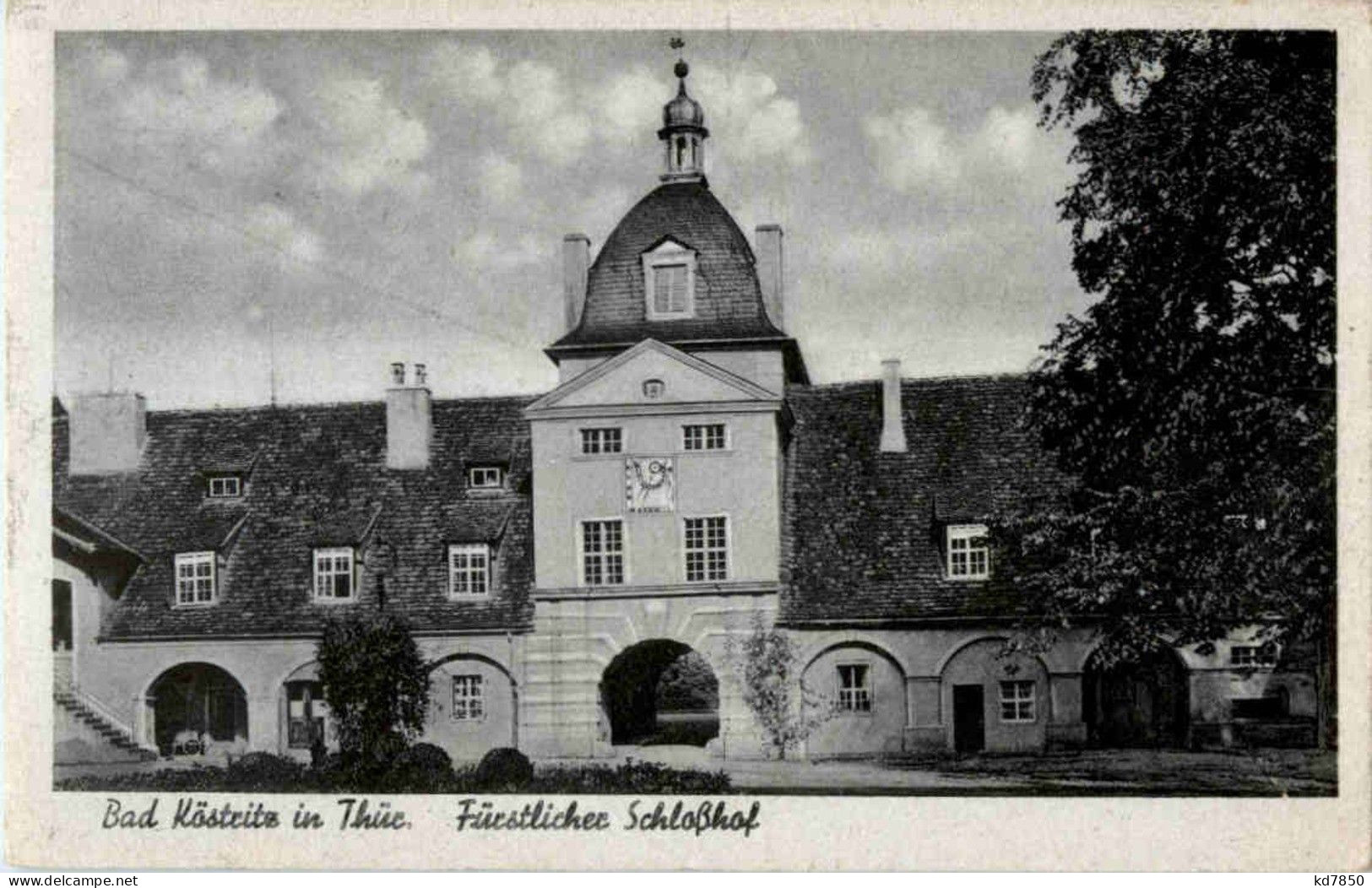 Bad Köstritz - Schlosshof - Bad Koestritz