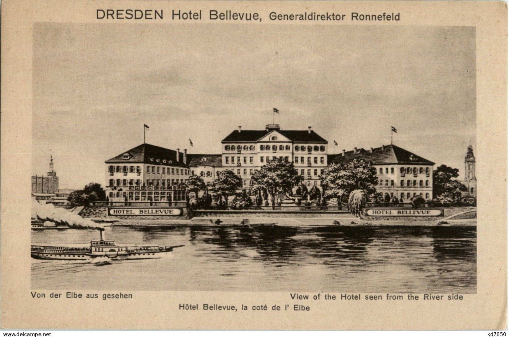 Dresden - Hotel Bellevue - Dresden