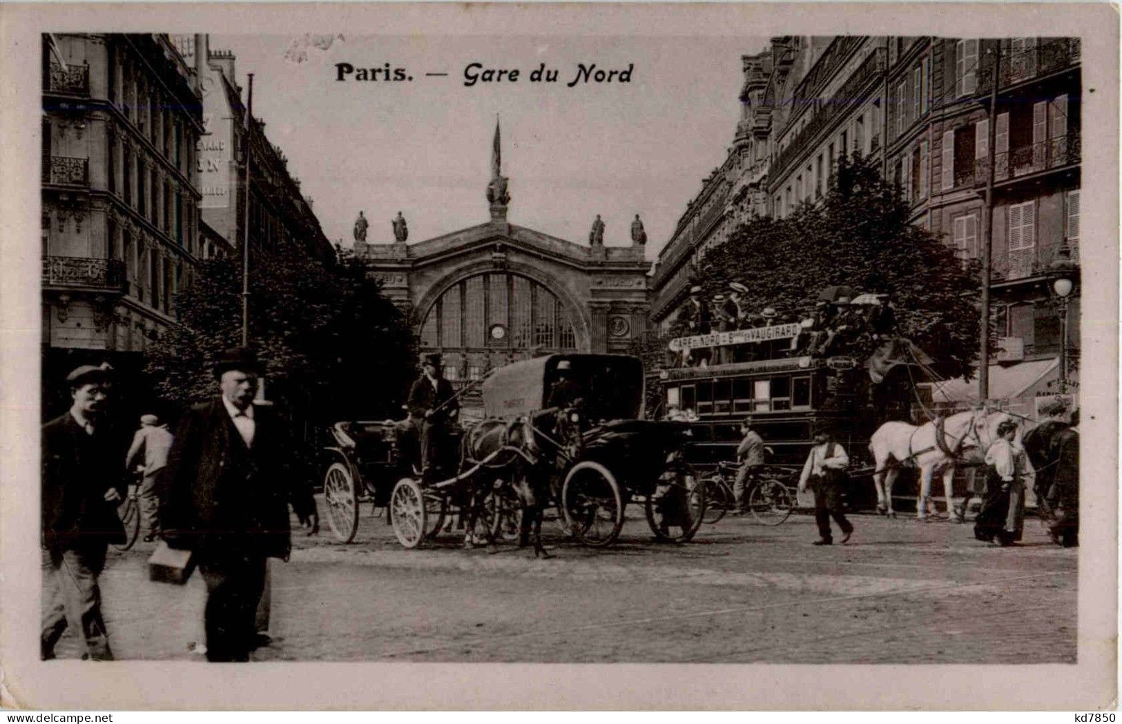 Paris - Gare De Nord - Tramway - Pariser Métro, Bahnhöfe