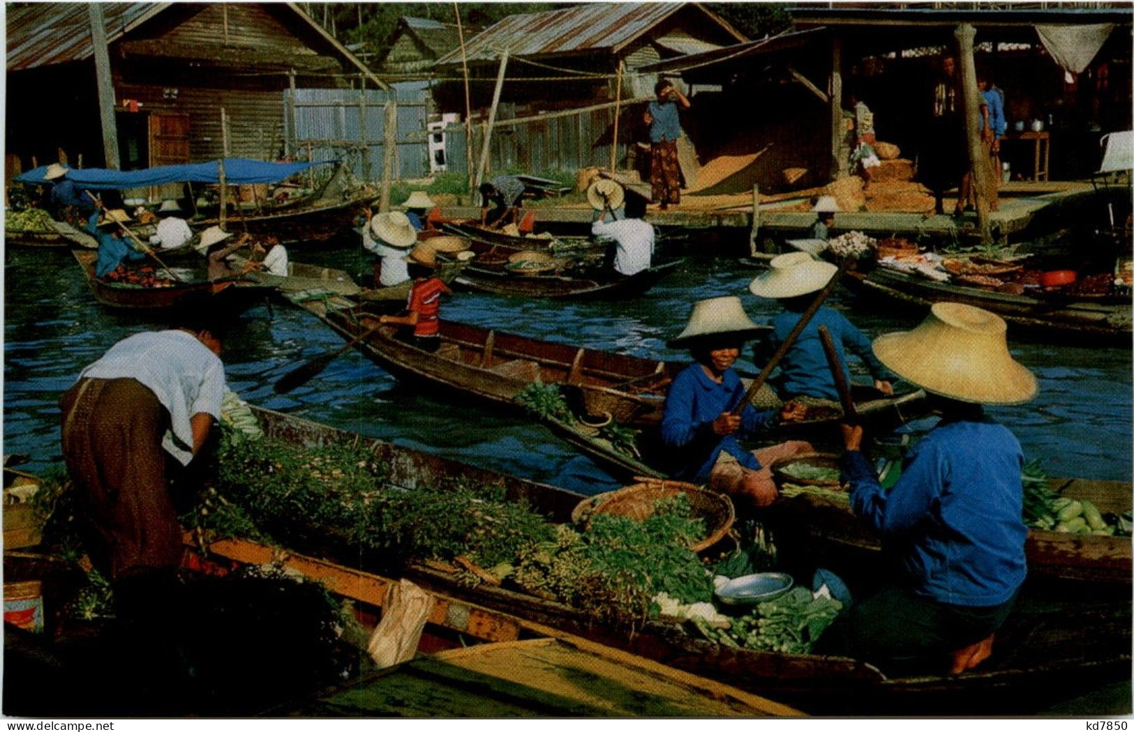 Dhonburi - Floating Market - Thaïland