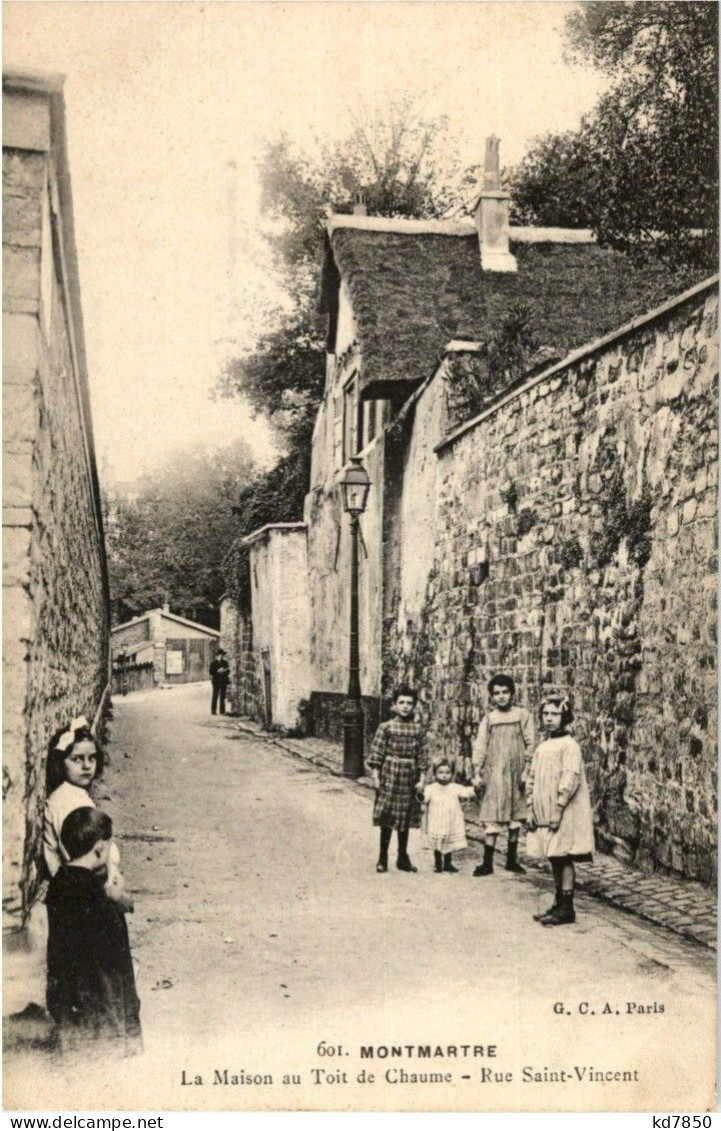 Paris - Montmartre - La Maison De Chaume - Arrondissement: 18