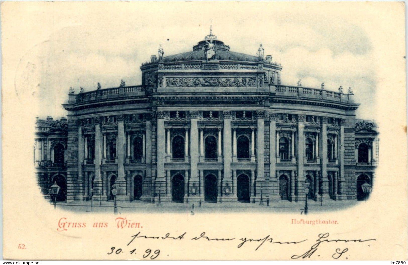 Gruss Aus Wien - Hofburgtheater - Sonstige & Ohne Zuordnung