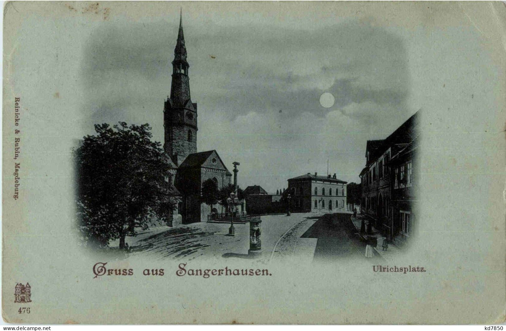 Gruss Aus Sangerhausen - Ulrichsplatz - Sangerhausen