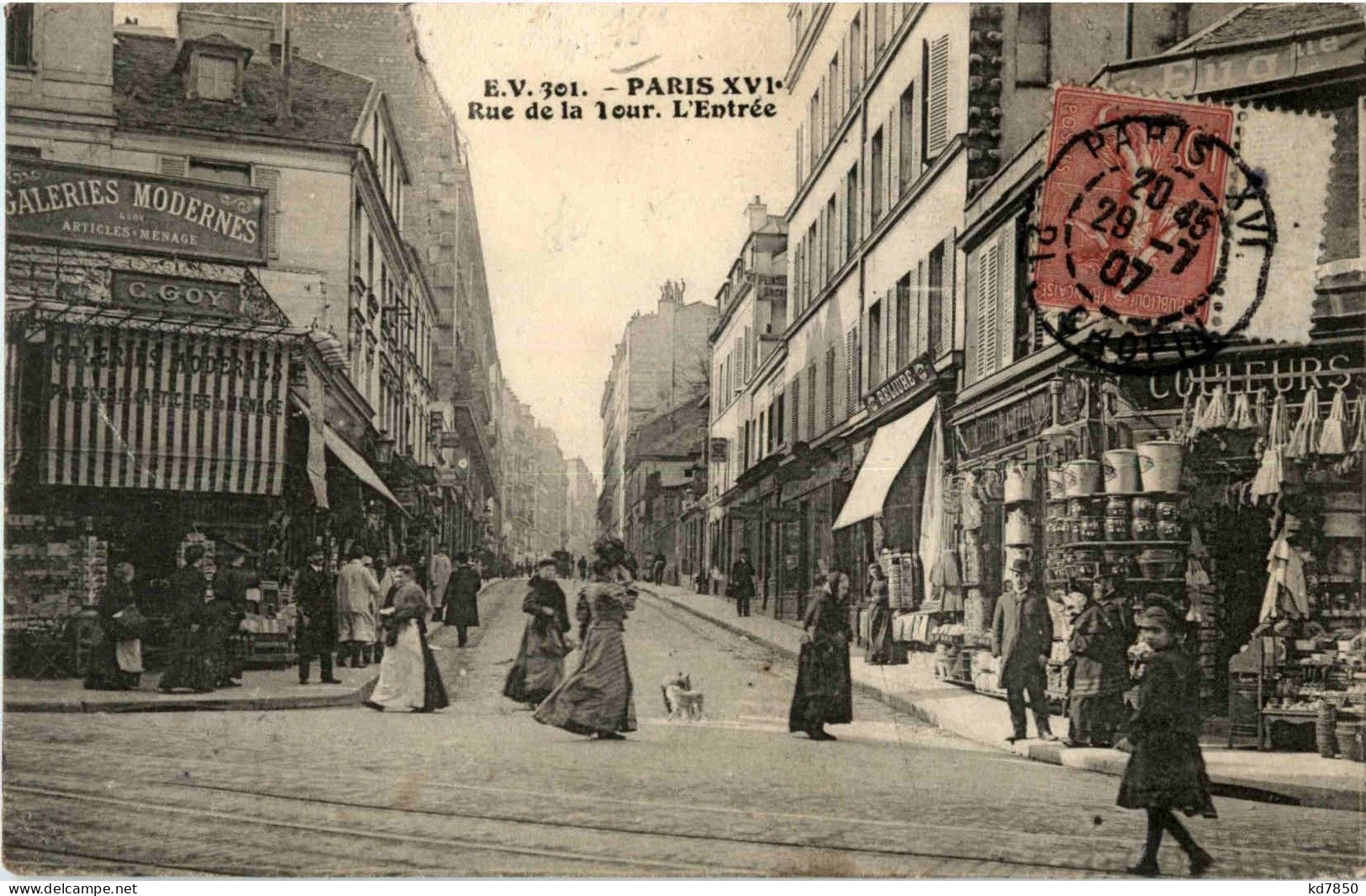 Paris - Rue De La Tour - Arrondissement: 16