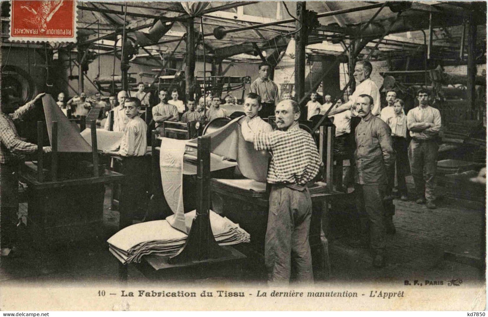 Paris - La Fabrication Du Tissu - Industrial