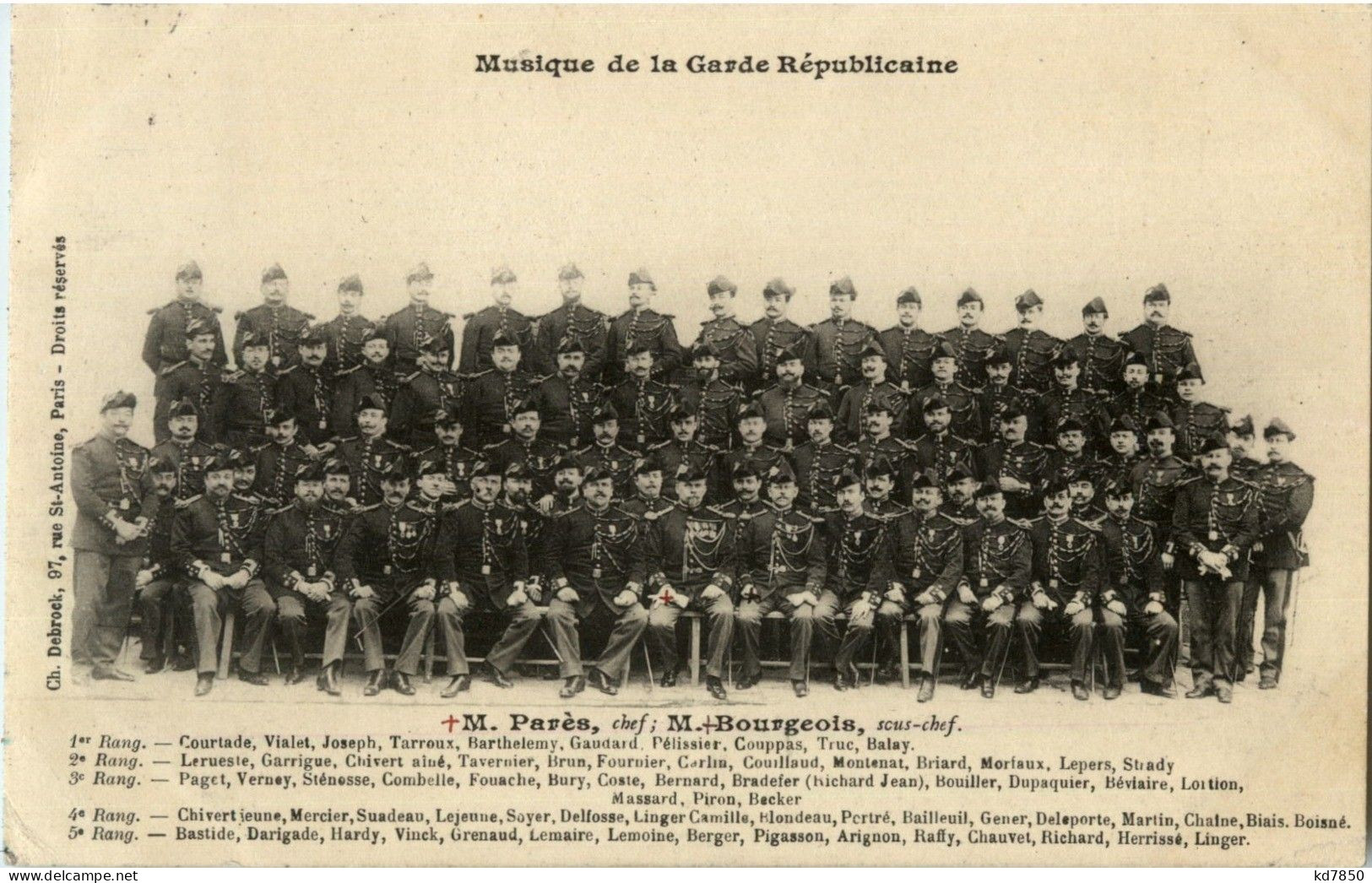 Musique De La Garde Republicaine - Regimenten