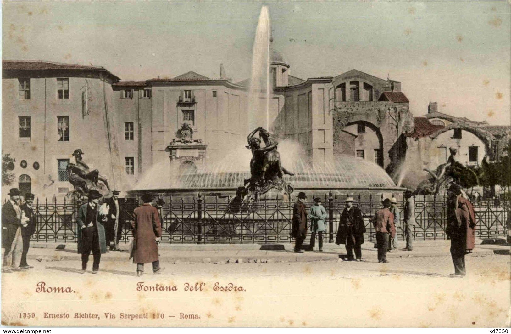 Roma - Fontana Dell Esedra - Autres & Non Classés