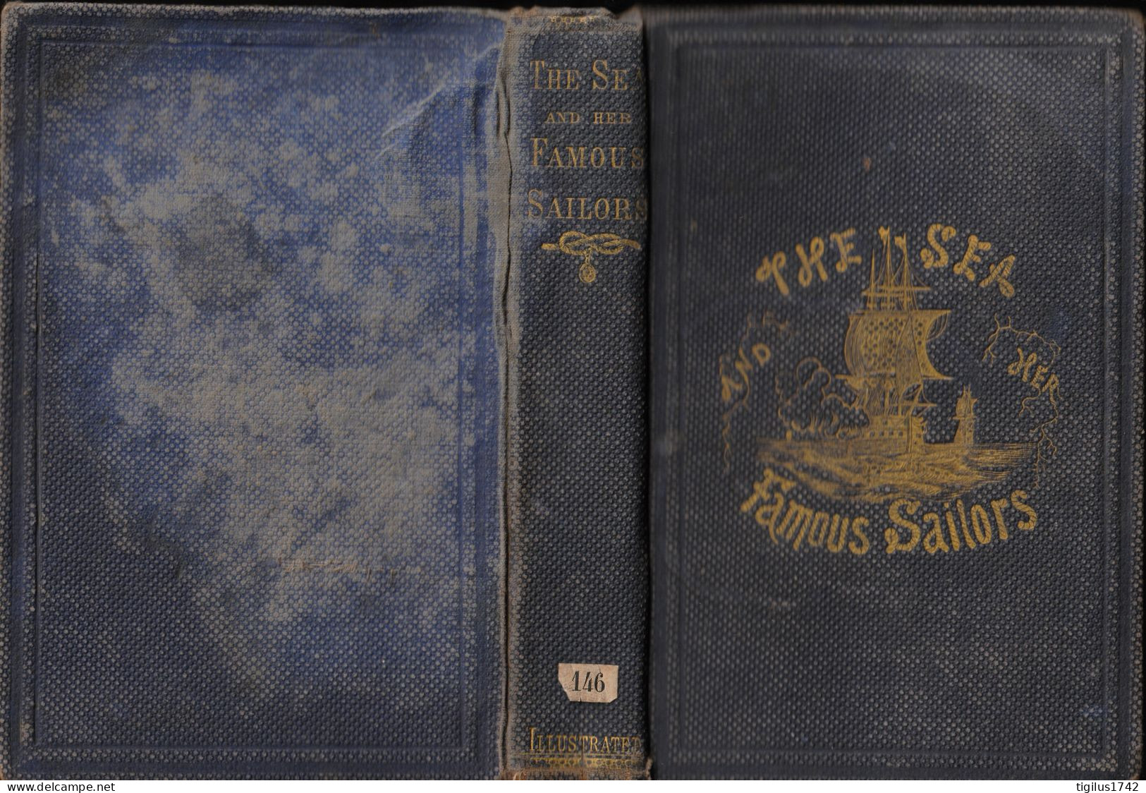 Frank B. Goodrich. The Sea And Her Famous Sailors. James Hogg And Sons, London, 1859 - Otros & Sin Clasificación