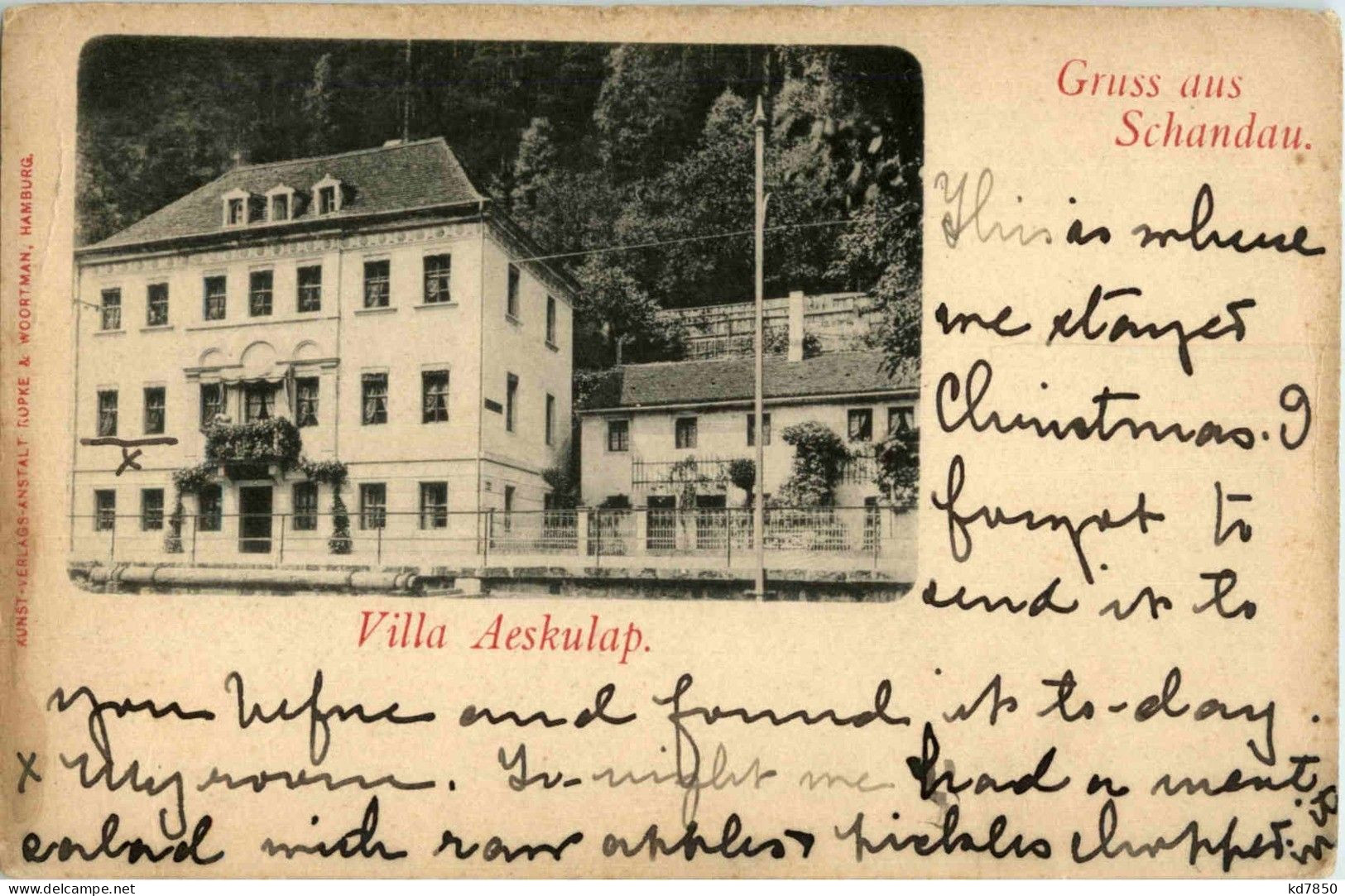 Gruss Aus Schandau - Villa Aeskulap - Bad Schandau