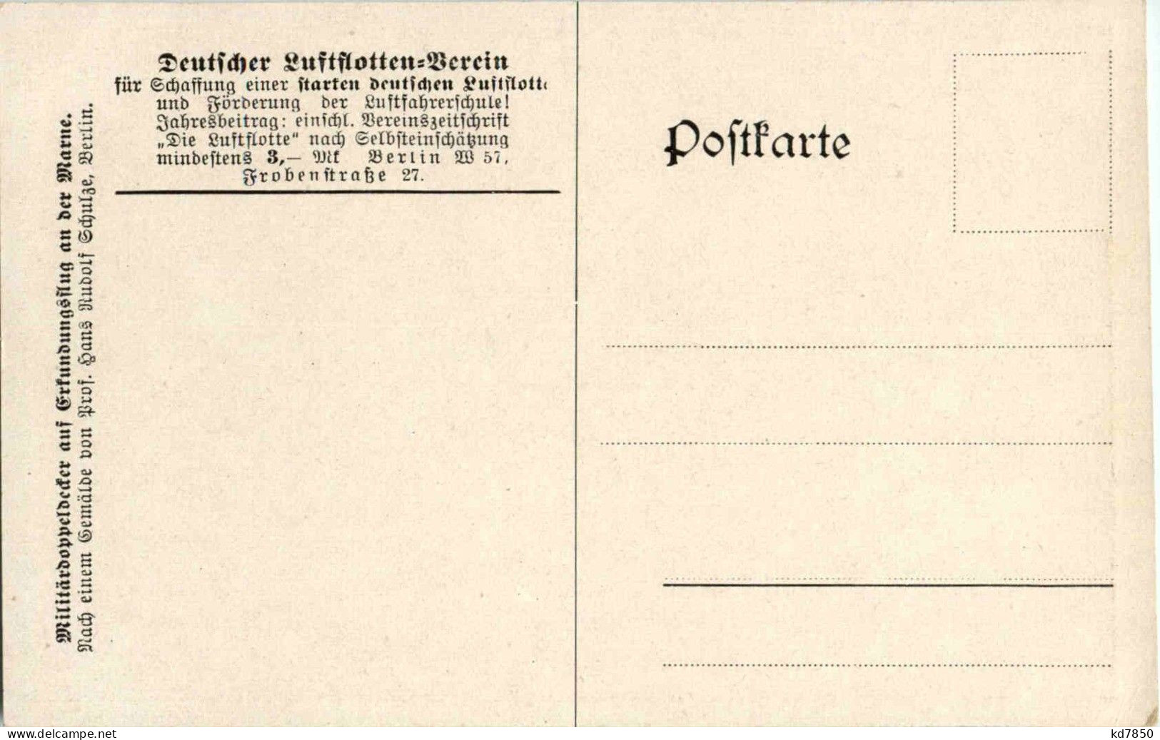 Deutscher Luftflotten Verein - 1914-1918: 1. Weltkrieg