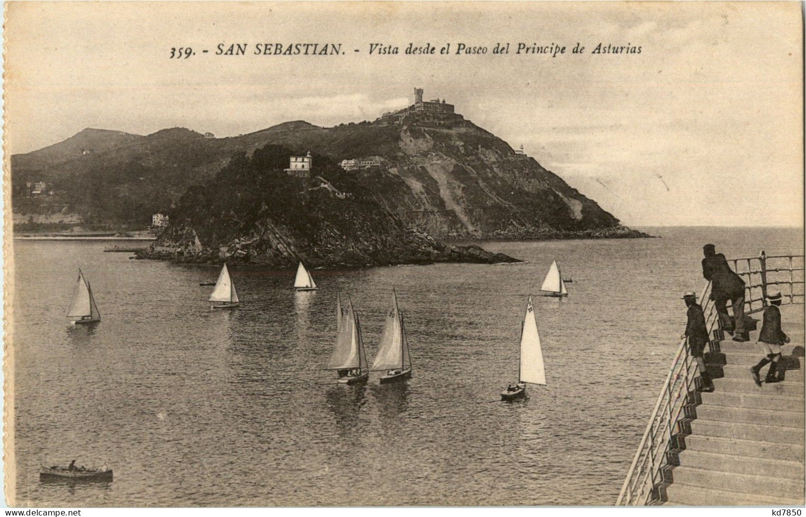 San Sebastian - Vista Desde El Pasco - Guipúzcoa (San Sebastián)