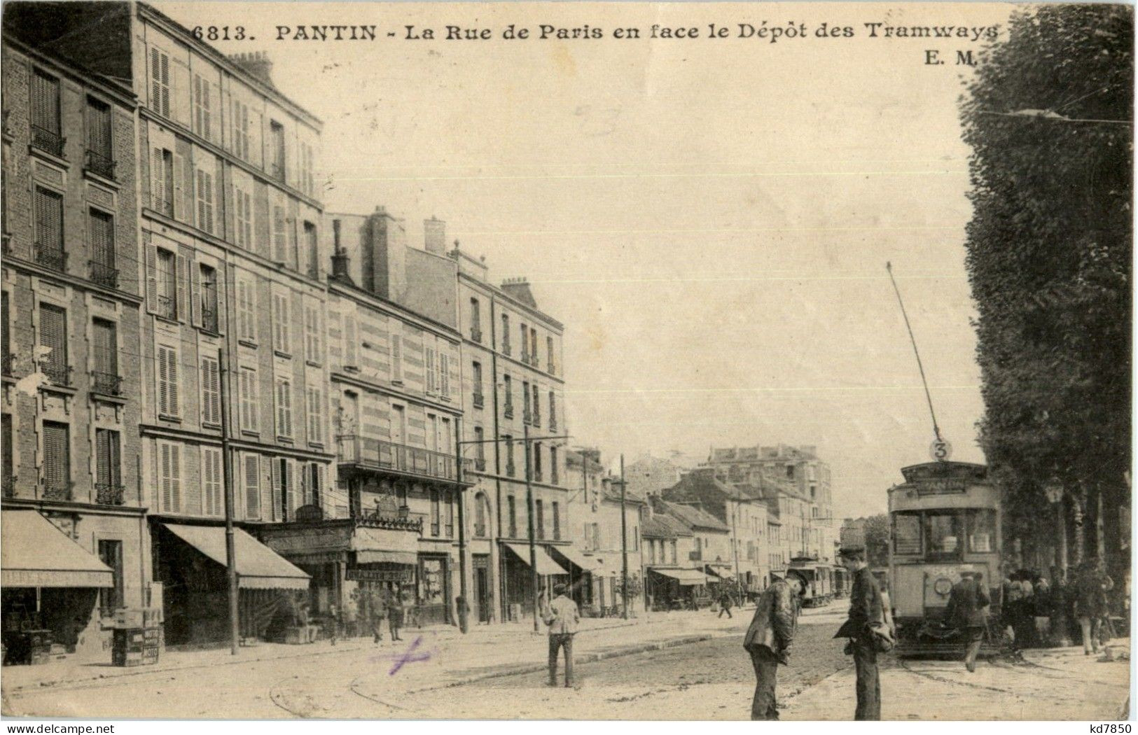 Pantin - La Rue De Paris Tramway - Pantin