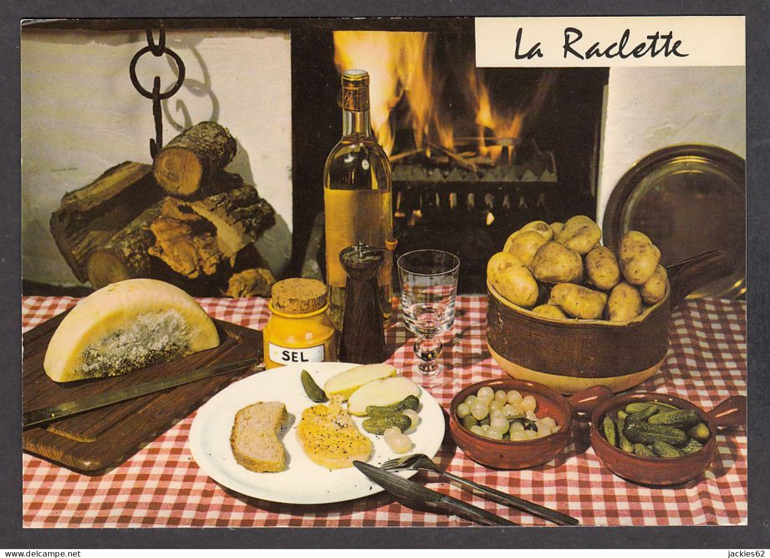 095338/ La Raclette, Recette En Vers Signée E. Bernard, Ed Lyna, Recette N° 190 - Recetas De Cocina