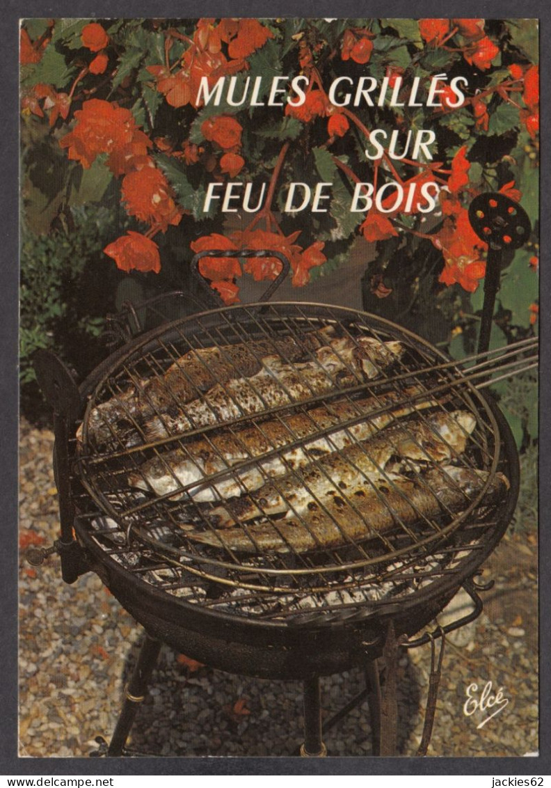 095349/ Mules Grillés Sur Feu De Bois - Ricette Di Cucina