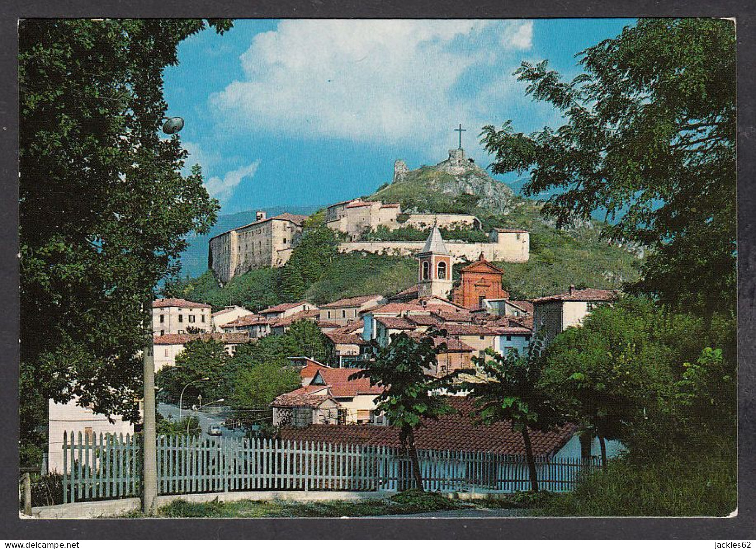 078485/ PENNABILLI, Sullo Sfondo Il Monastero Delle Suore Di Clausura - Andere & Zonder Classificatie