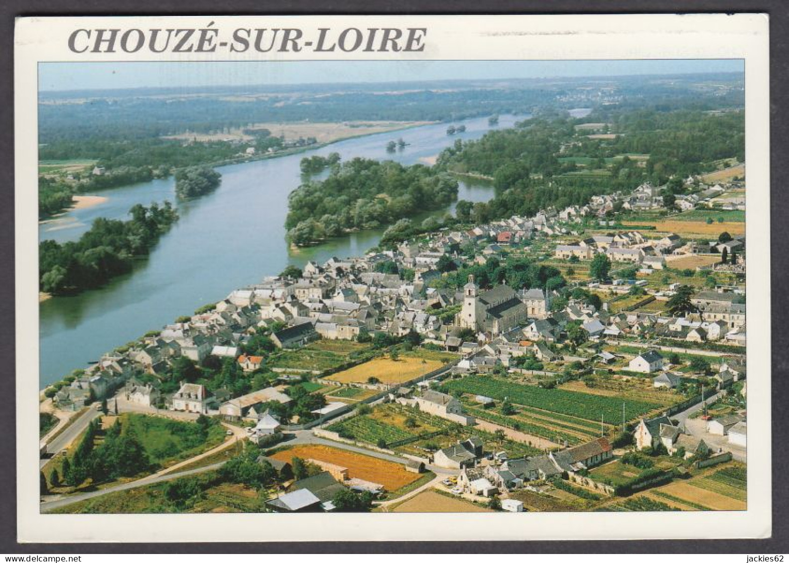 122044/ CHOUZÉ-SUR-LOIRE, Le Bourg Au Bord De La Loire - Autres & Non Classés