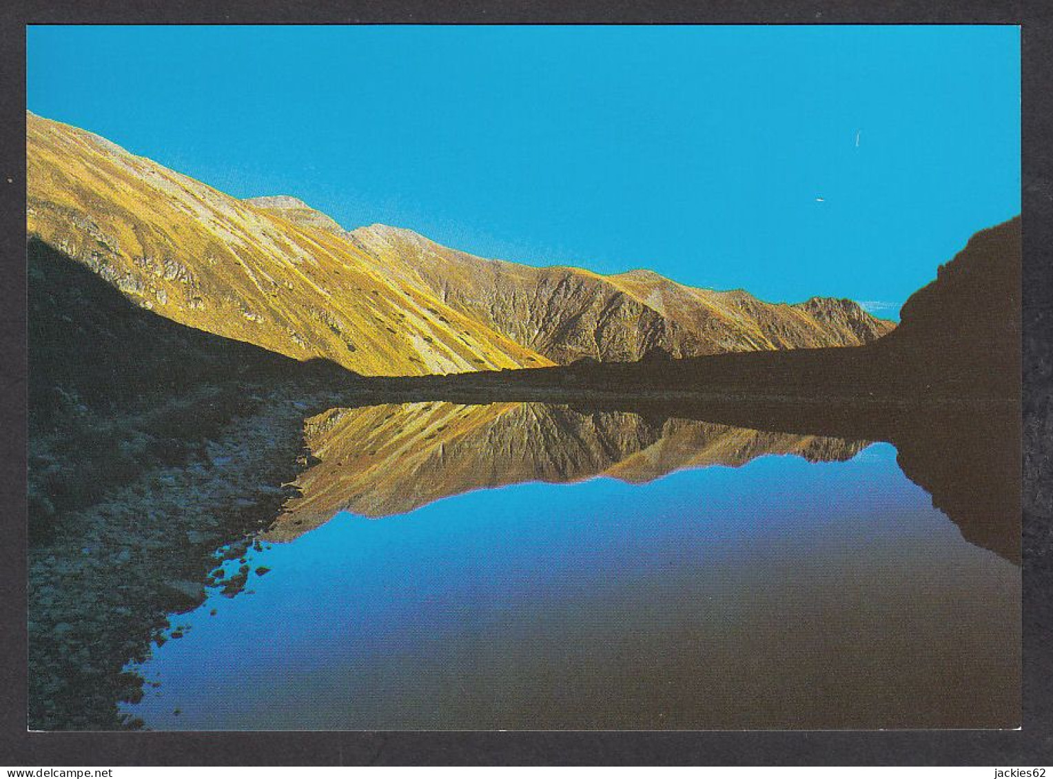 113404/ Western Tatras, The Second Jamnické Mountain Lake At Sunset, Druhe Jamnické Pleso Pri Západe Slnka - Slovaquie