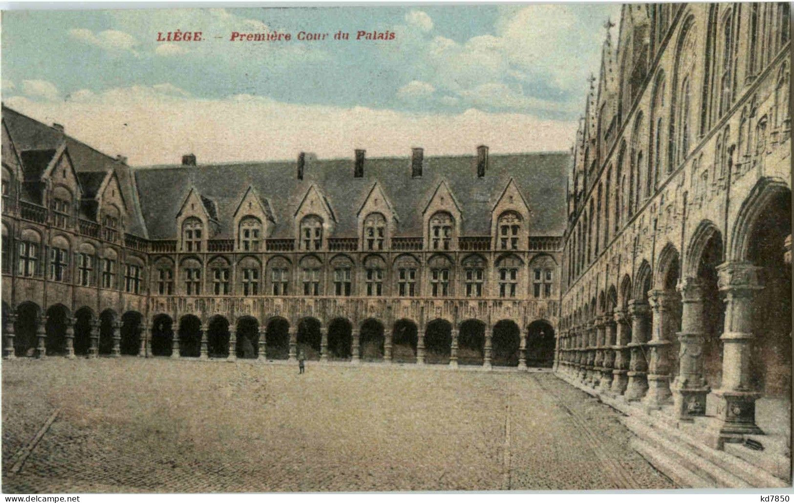 Liege - Premiere Cour Du Palais - Liège