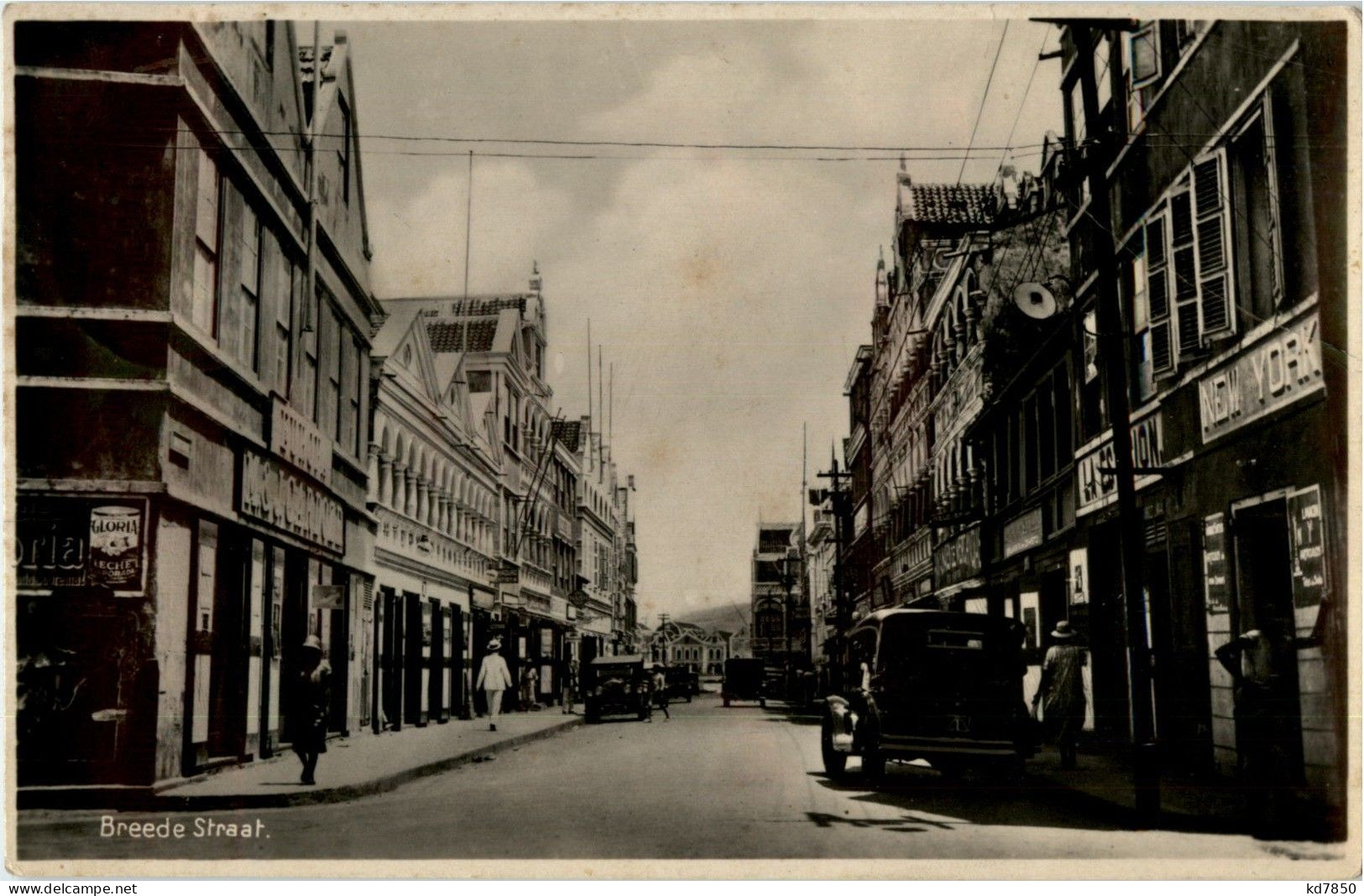 Curacao - Calle Ancha - Broad Street - Autres & Non Classés