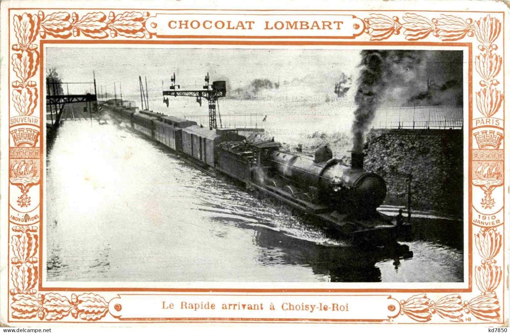 Choisy Le Roi - Le Rapide Arrivant - Train - Choisy Le Roi