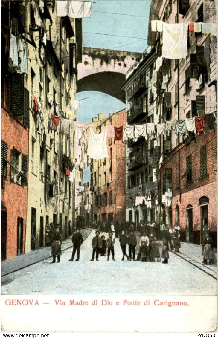 Genova - Via Madre Di Dio - Genova (Genoa)