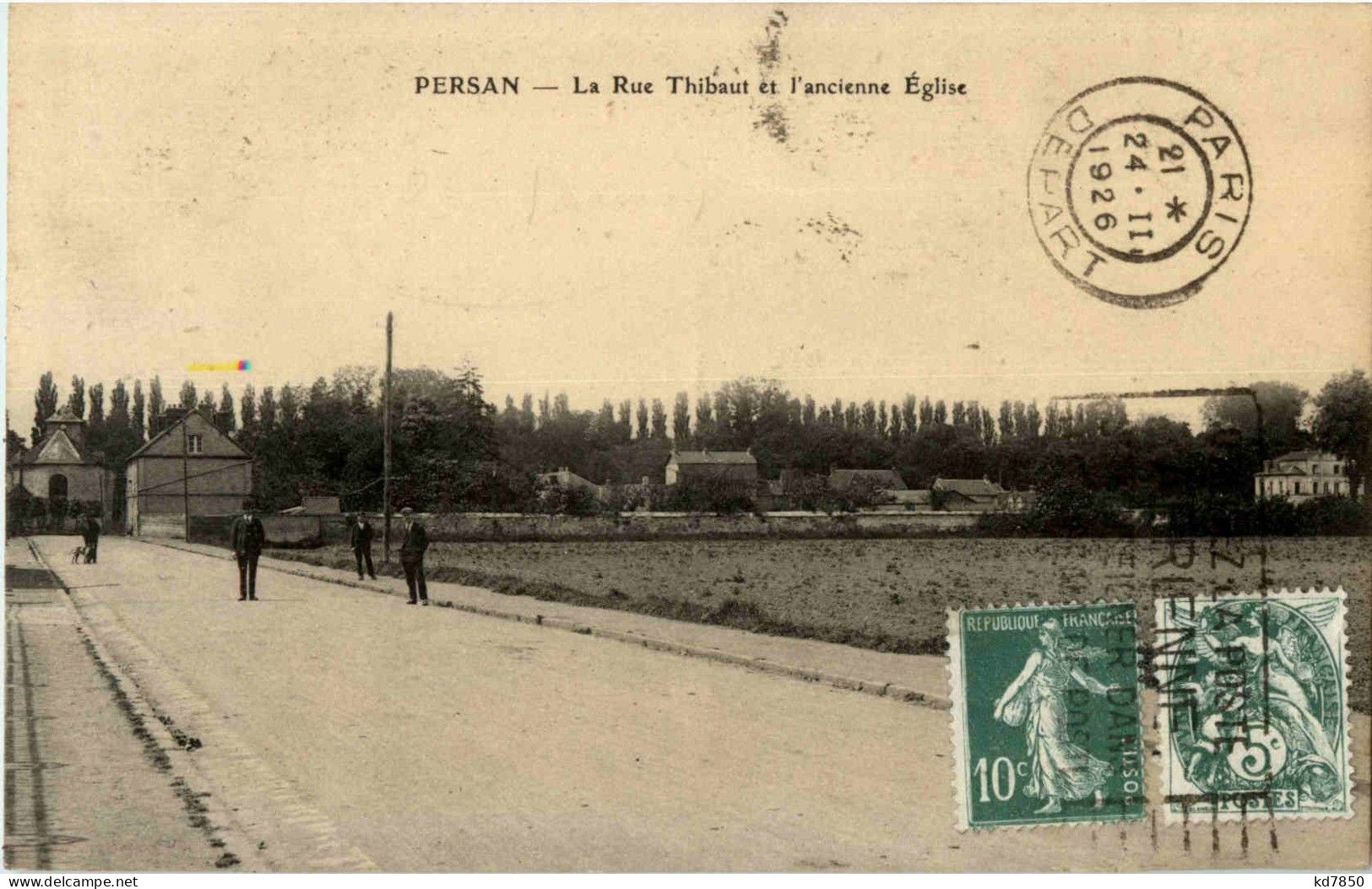 Persan - La Rue Thibaut - Persan