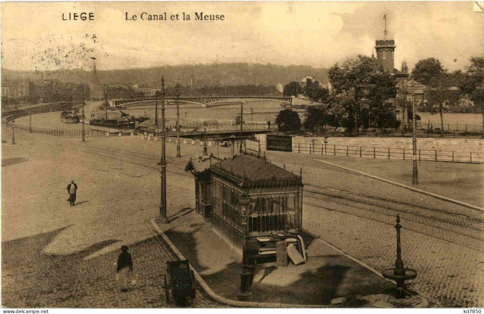 Liege - Le Canal Et La Meuse - Liege