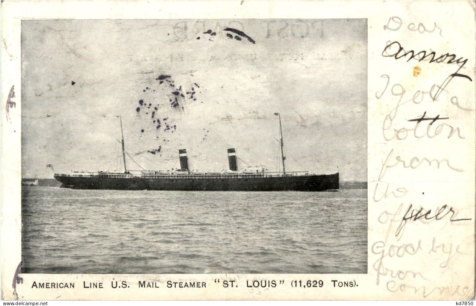 American Line St. Louis - Steamers
