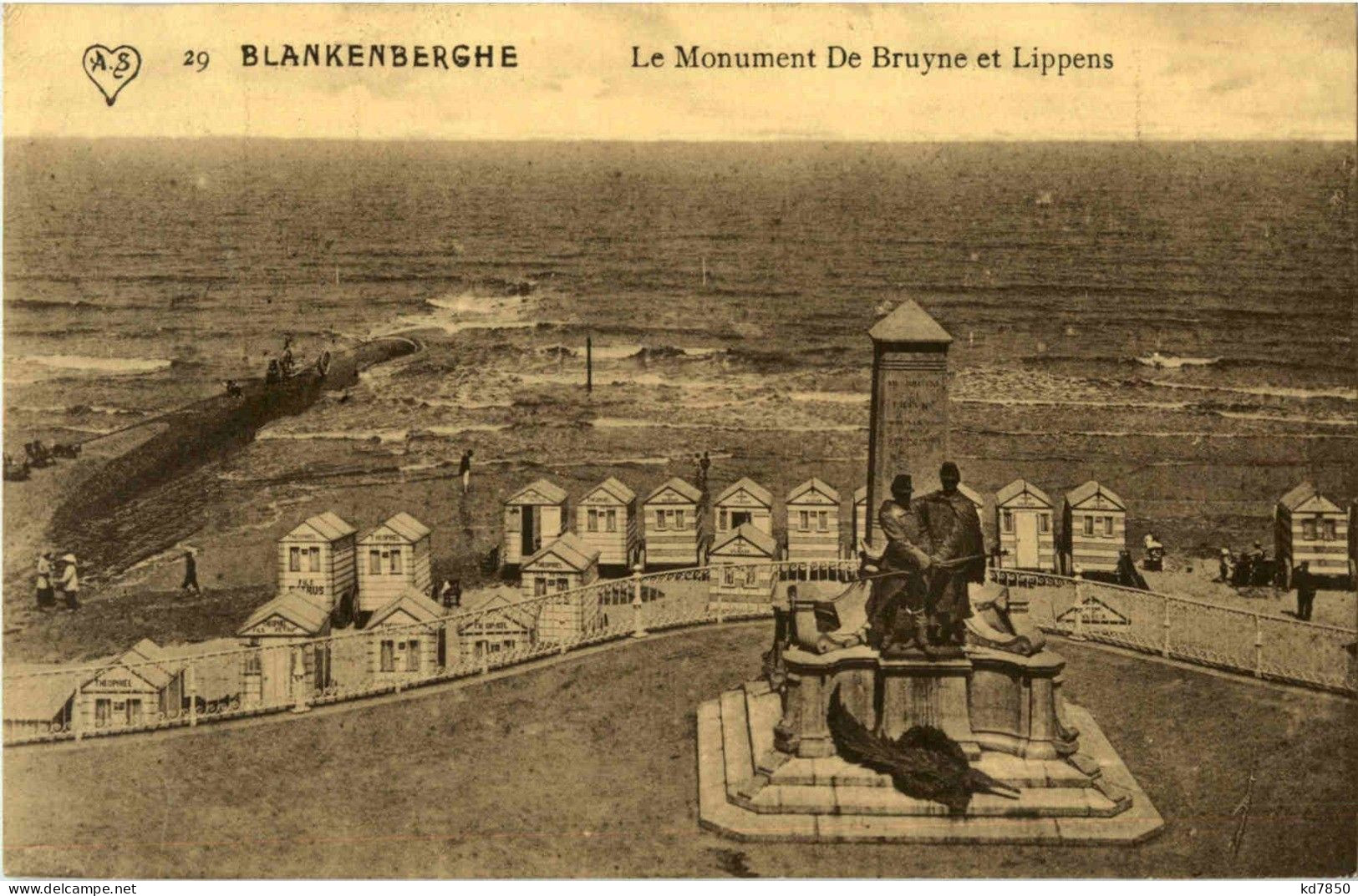 Blankenberghe - Le Monument De4 Bruyne - Blankenberge