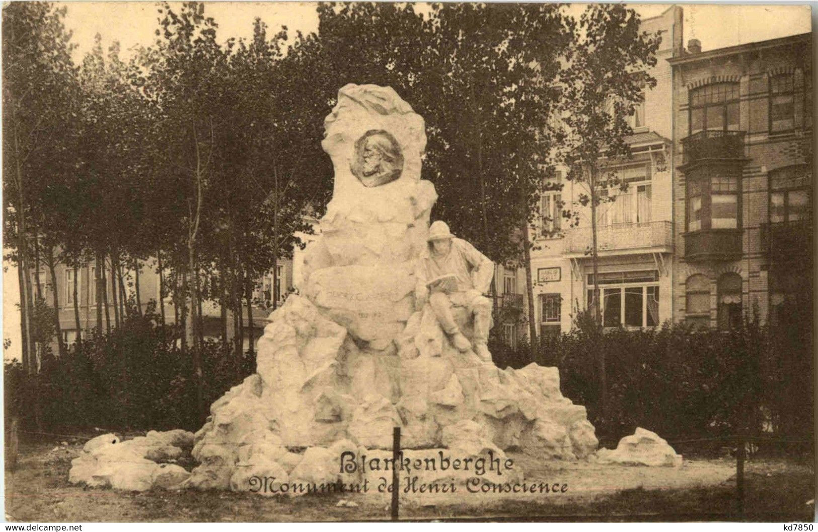 Blankenberghe - Monument De Henri Conscience - Blankenberge