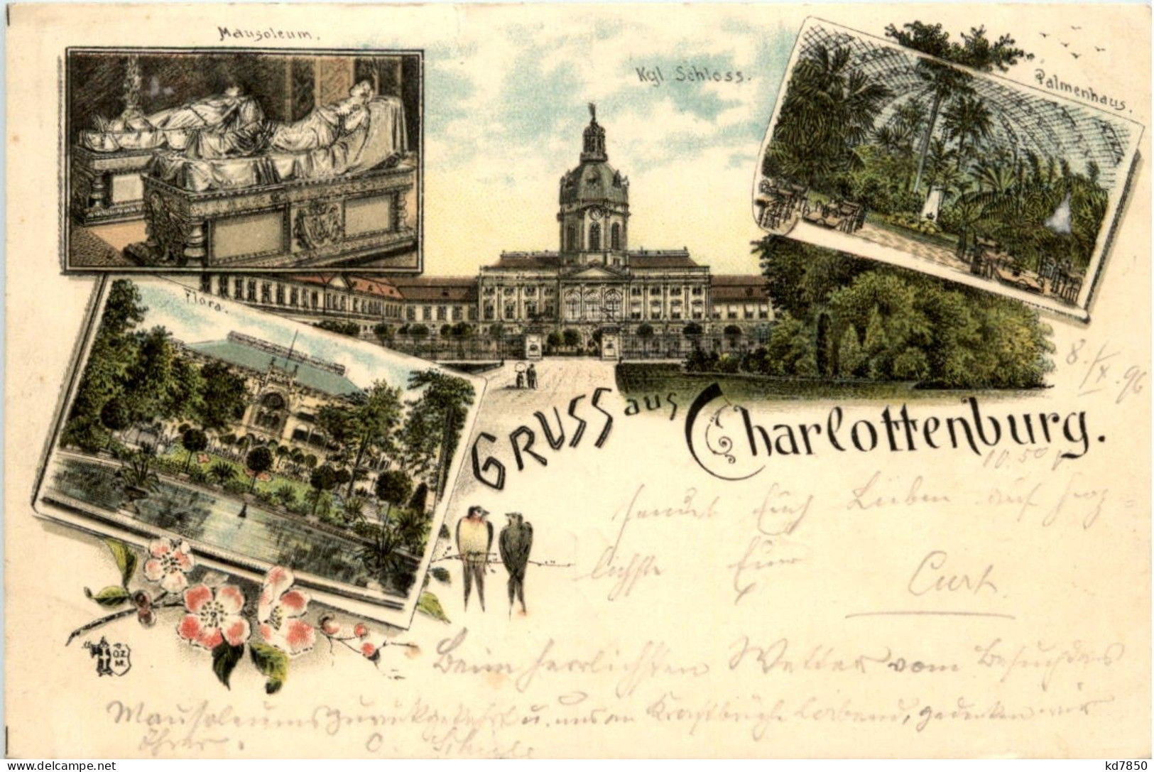 Gruss Aus Charlottenburg - Litho - Charlottenburg