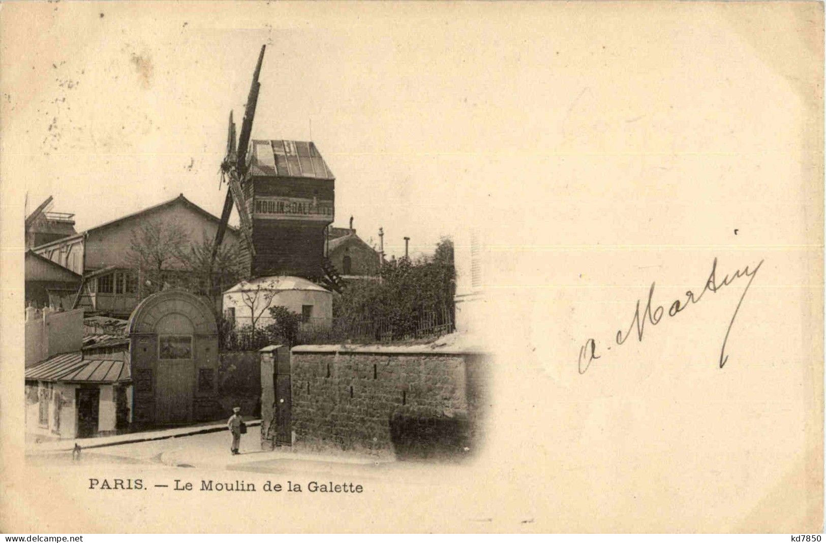 Paris - Montmartre - Moulin De La Galette - Distrito: 18