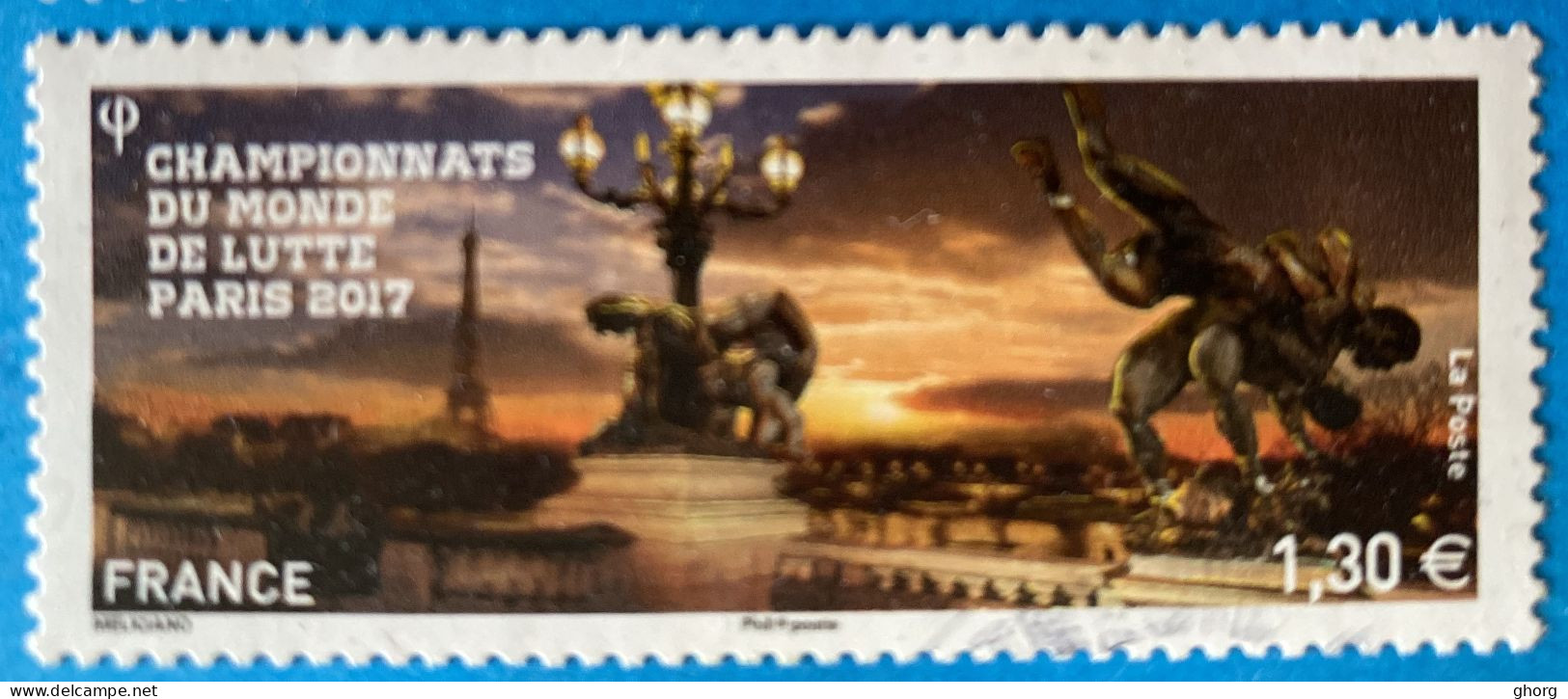 France 2017 : Sport, Championnats Du Monde De Lutte N° 5165 Oblitéré - Used Stamps