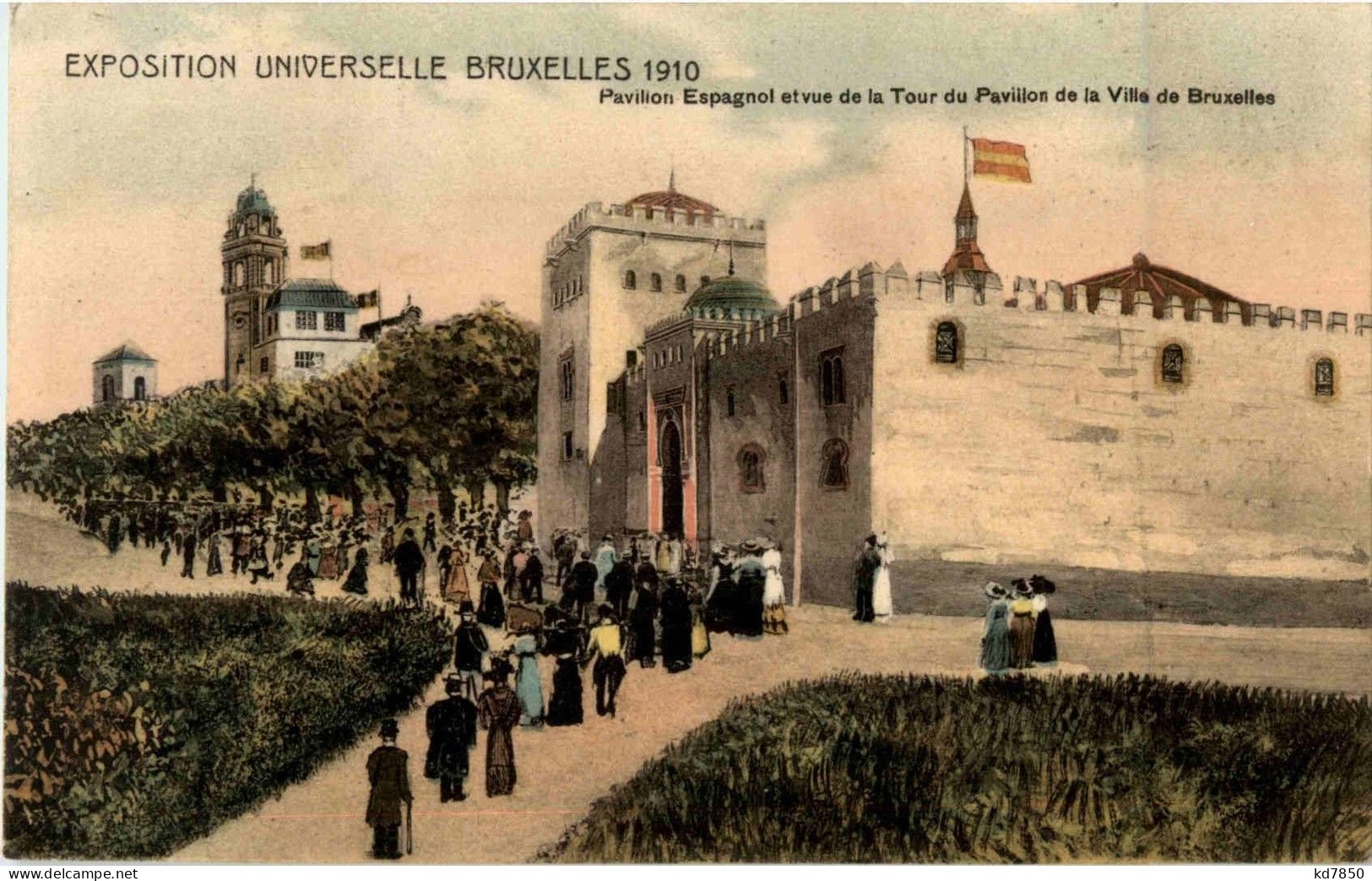 Bruxelles - Exposition Universelle 1910 - Wereldtentoonstellingen