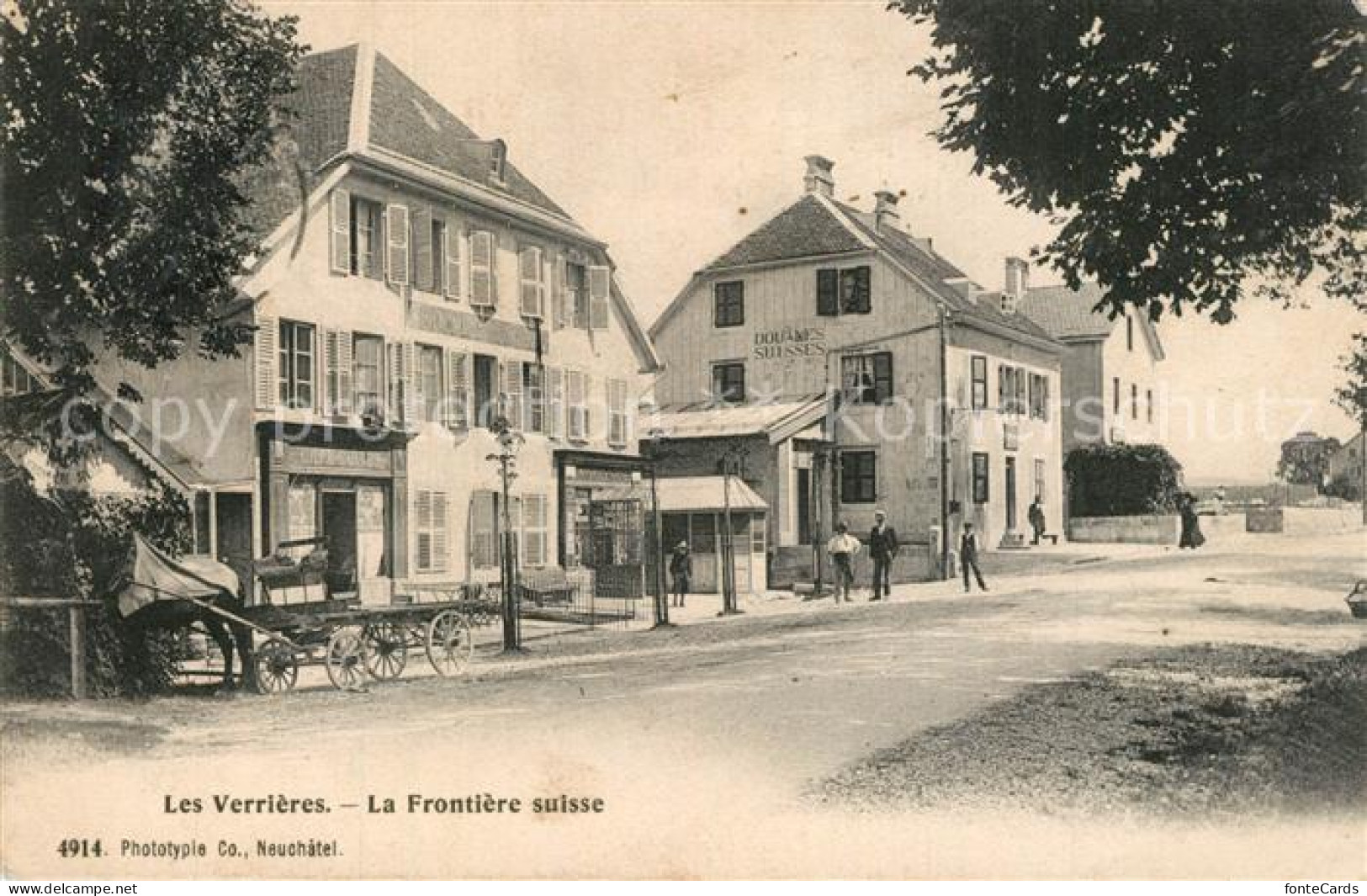 13566883 Les Verrieres La Frontiere Suisse Les Verrieres - Andere & Zonder Classificatie