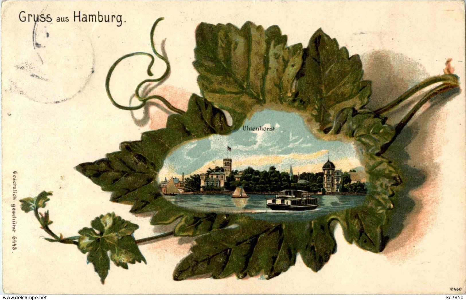 Gruss Aus Hamburg - Litho - Sonstige & Ohne Zuordnung