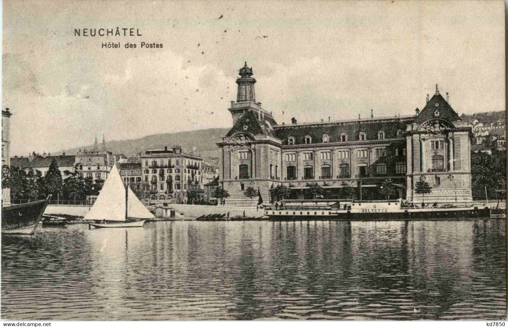 Neuchatel - Hotel Des Postes - Neuchâtel