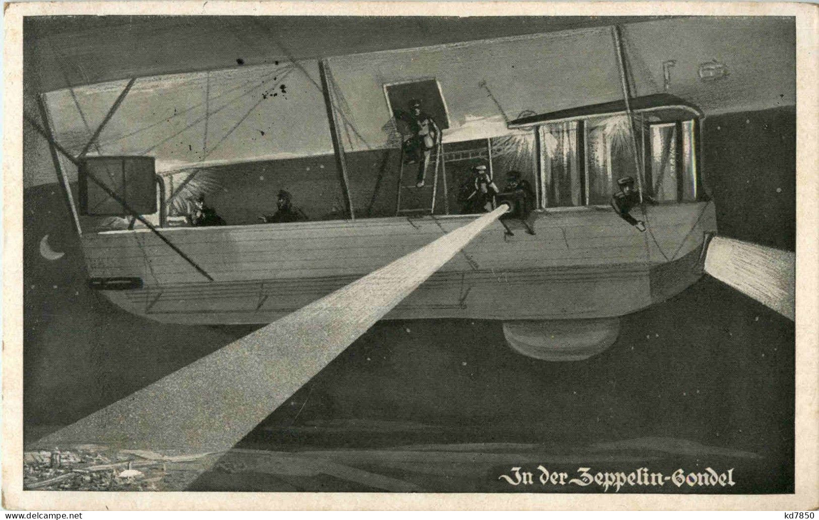 In Der Zeppelin Gondel - Luchtschepen