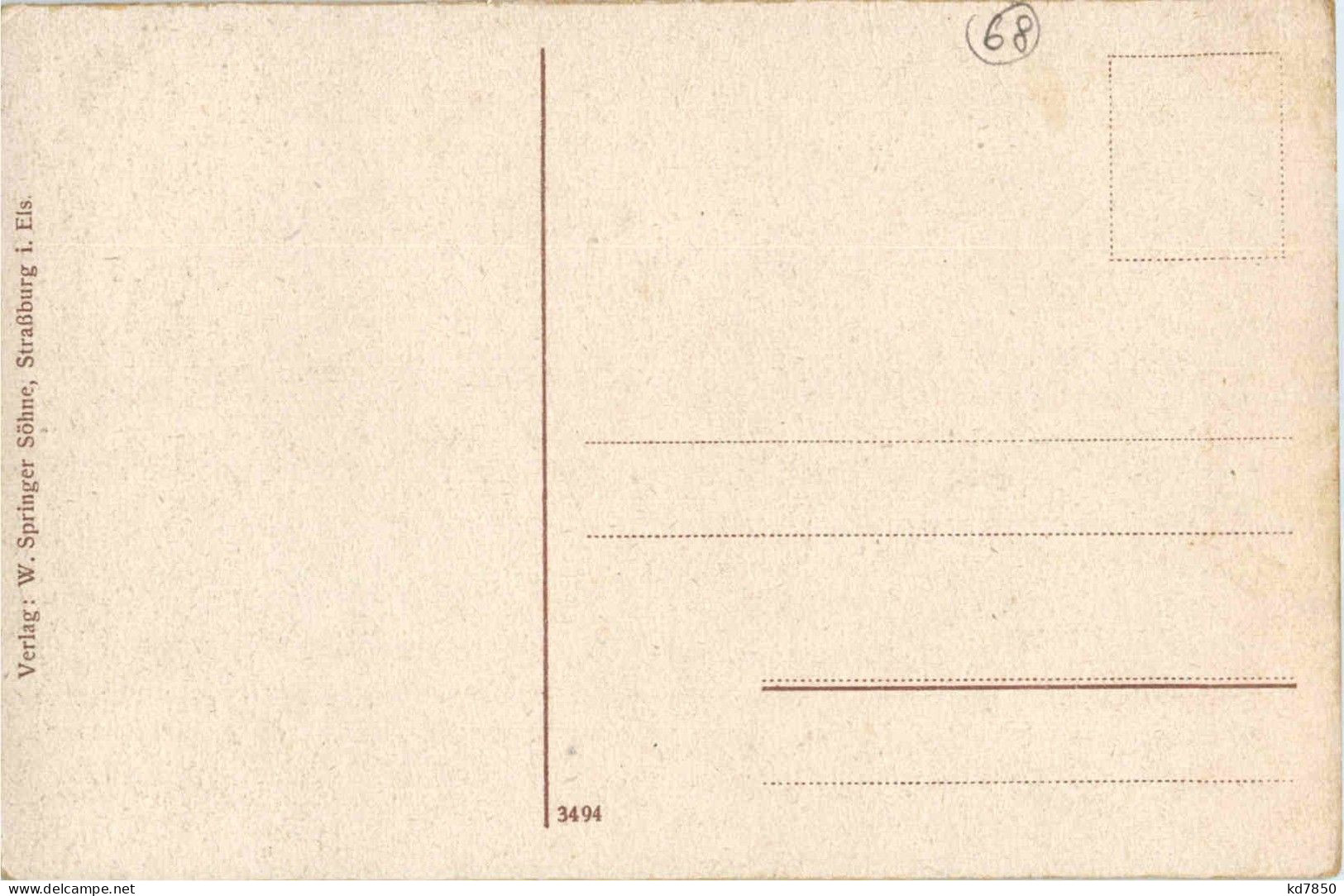 Altkirch Im Sundgau - Gefechte 1914/16 - Altkirch