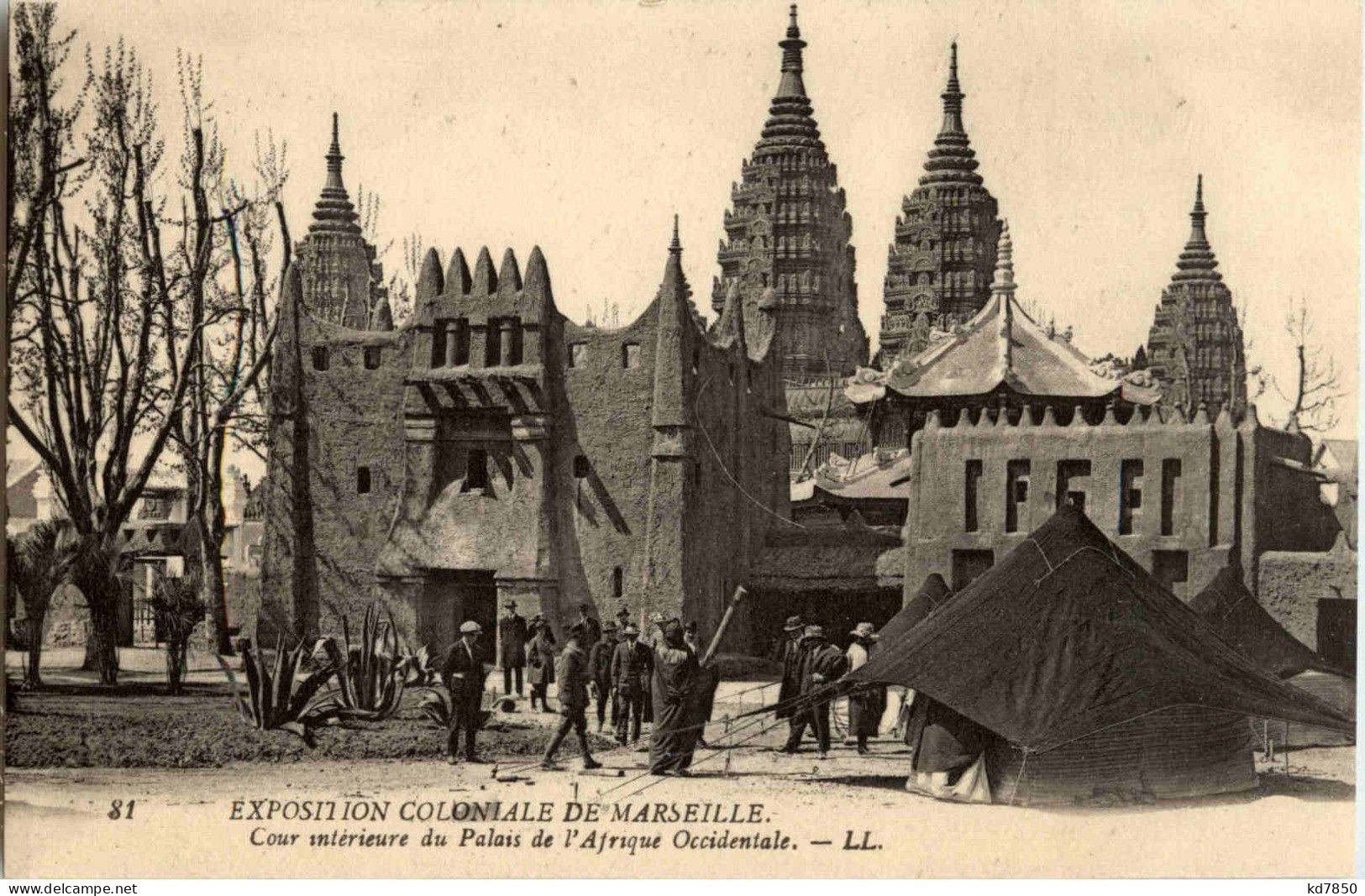 Marseille - Exposition Coloniale - Sin Clasificación