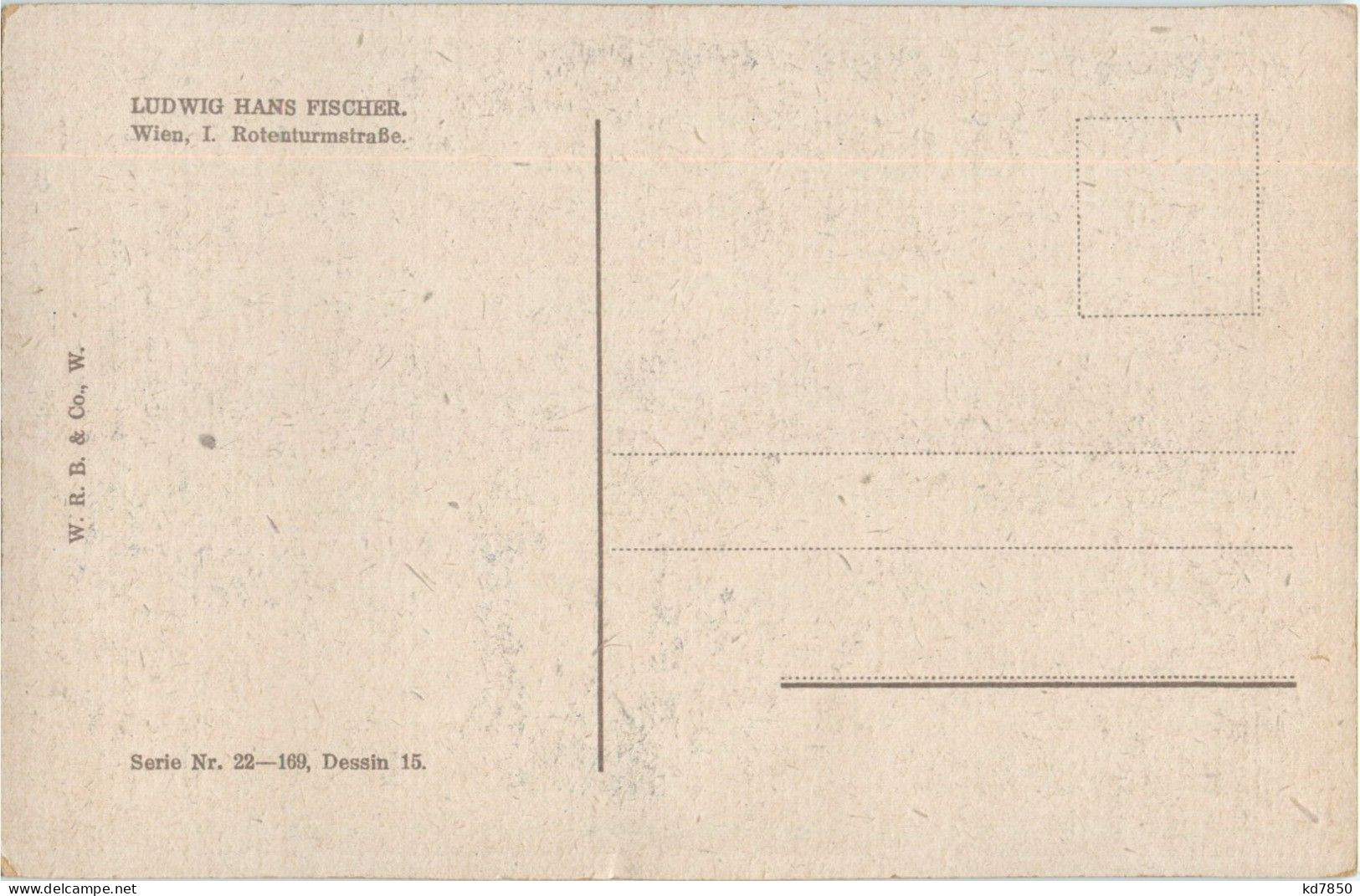 Wien - Rotenturmstrasse - Ludwig Hans Fischer - Andere & Zonder Classificatie