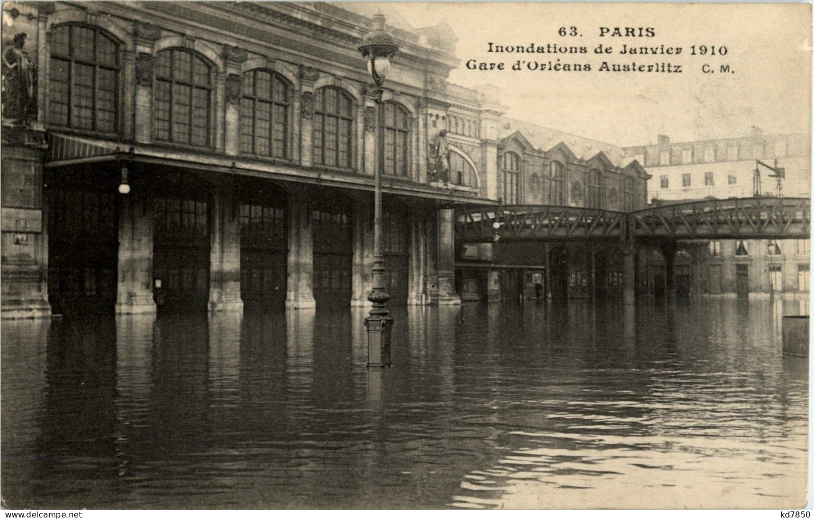 Paris - Inondations 1910 - Paris Flood, 1910
