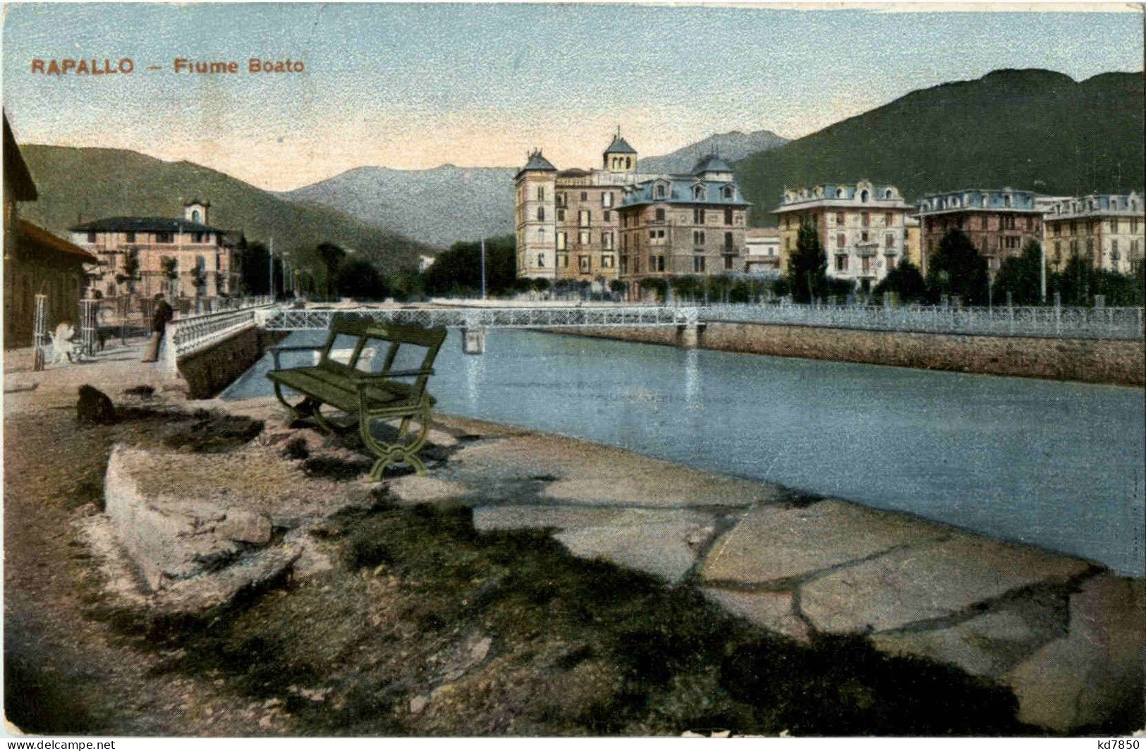 Rapallo - Fiume Boato - Andere & Zonder Classificatie